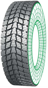 Marangoni 315/80R22,5 VDR