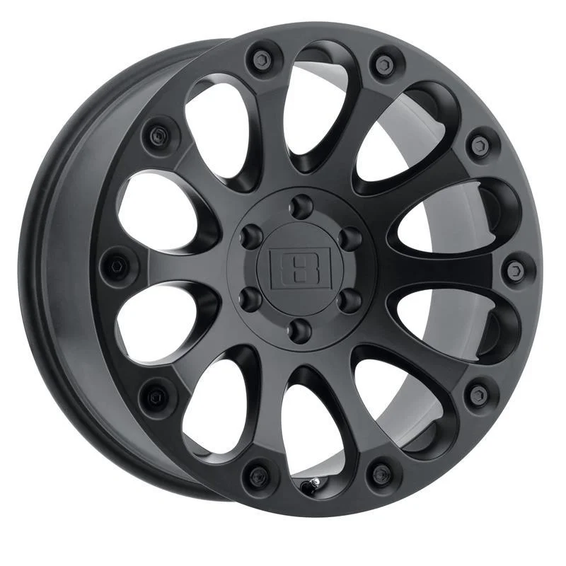 Statusfälgar IMPACT MATTE BLACK 8.5x16 6/132 ET12