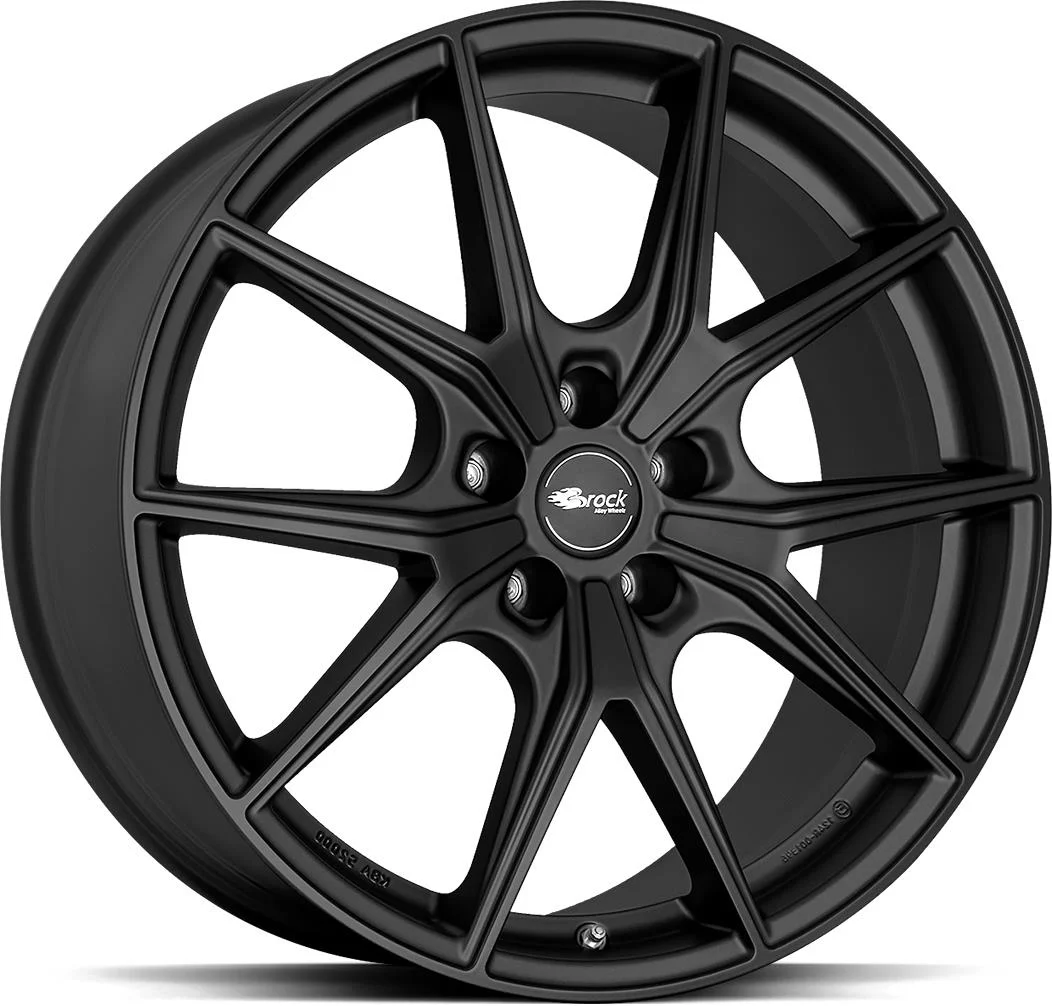 Rautamo BROCK B40 Satin Black Matt 8x19 5/112 ET21