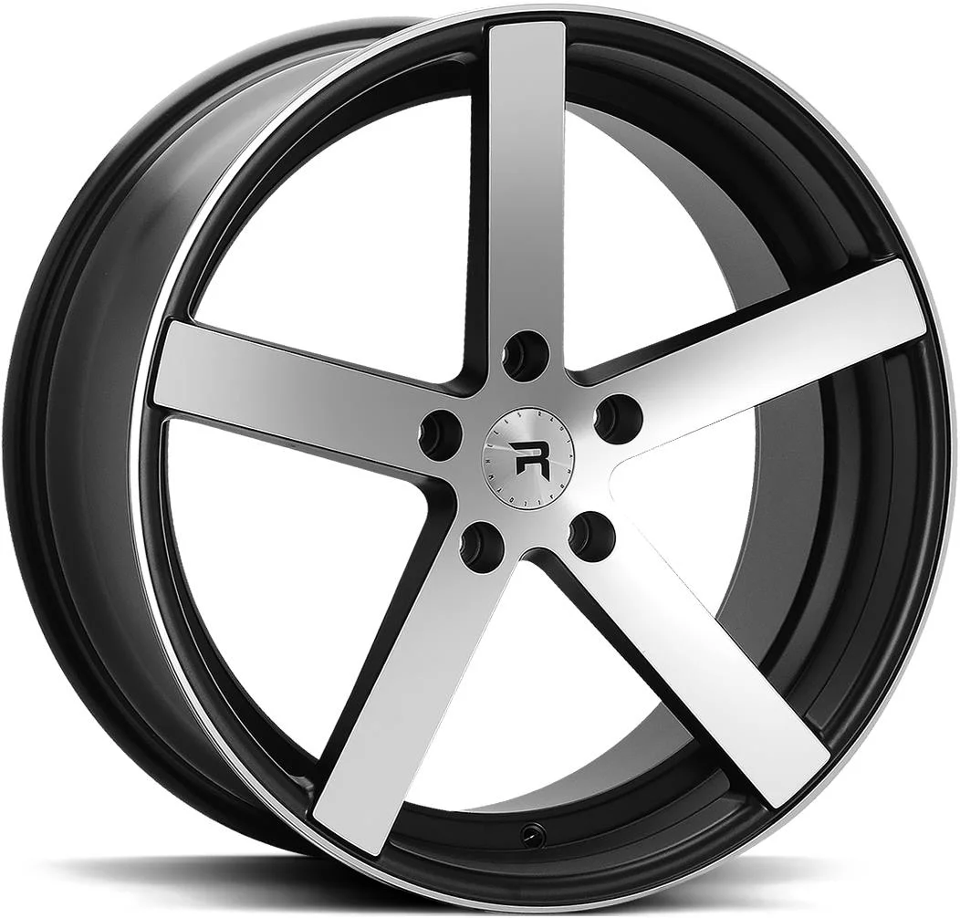 Rautamo R-SERIES R1 Black Polish 9.5x19 5/112 ET30