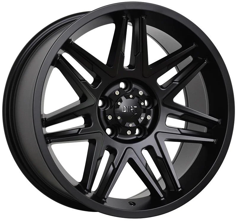 Statusfälgar D62 Flatblack 9x17 5/120 ET25