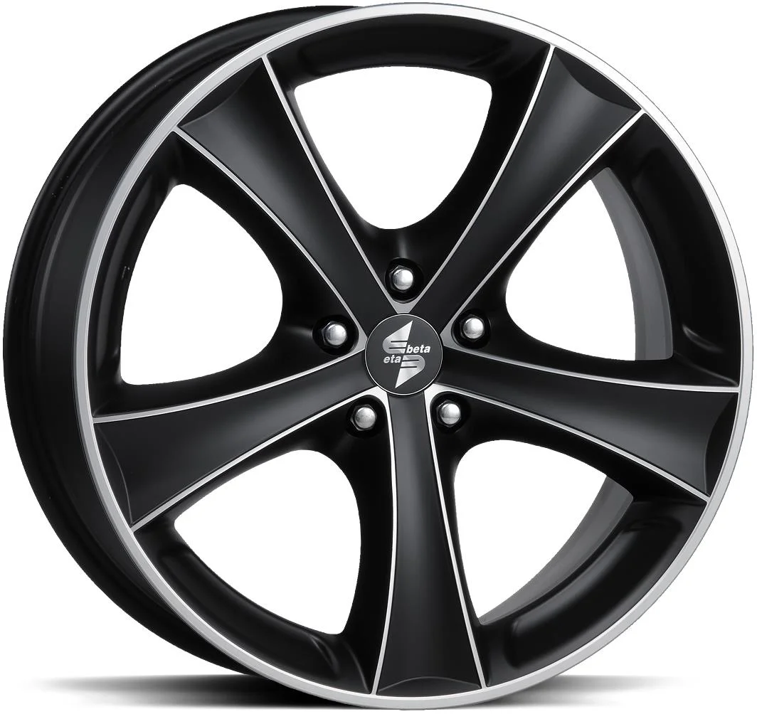Rautamo ETABETA Tettsut Black Matt Polish 8x17 5/130 ET43