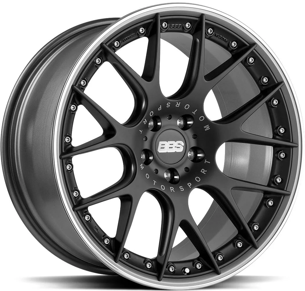 Rautamo BBS CH-RII Satin Black 9x21 5/112 ET24