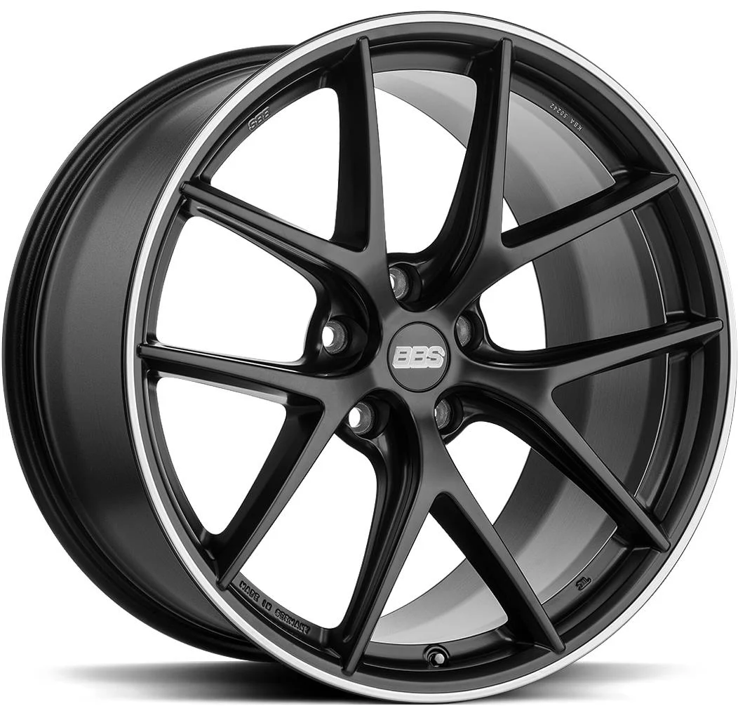 Rautamo BBS CI-R Satin Black 9.5x19 5/112 ET25