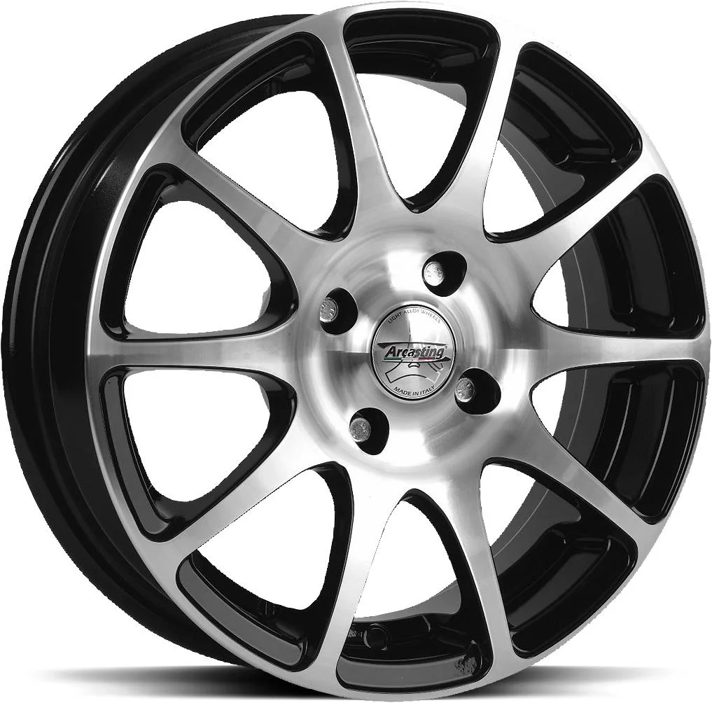 ARCASTING Excalibur Diamond Black 4,5x14 4x100 ET18