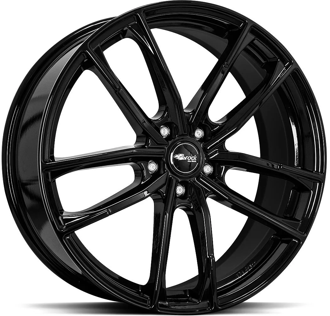 Rautamo BROCK B38 Shiny Black 8x18 5/112 ET52
