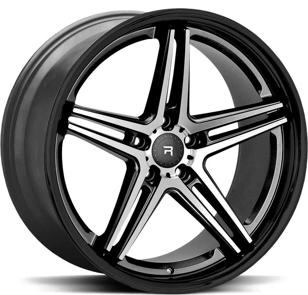 Rautamo R-SERIES R4 Black Polish 8.5x20 5/112 ET25