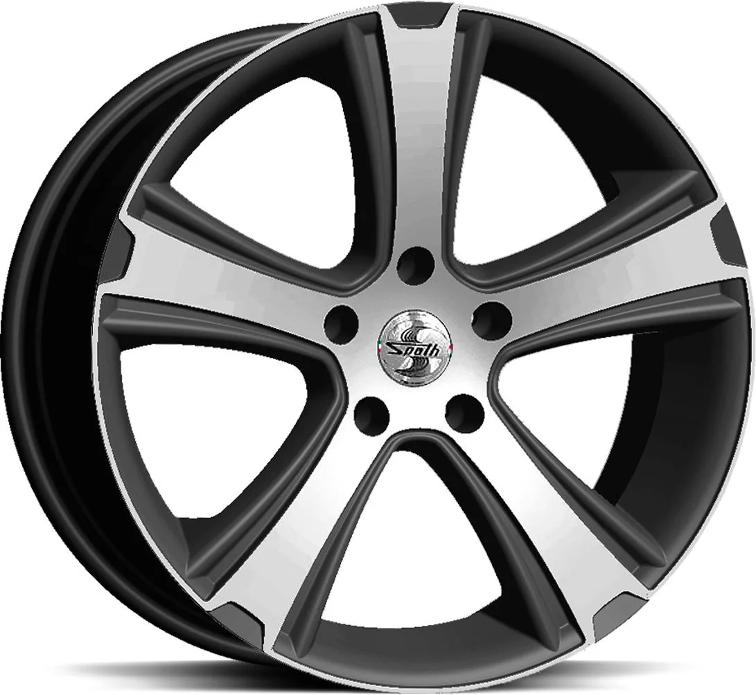 Rautamo SPATH SP36 H Black Matt Polish 7x16 5/130 ET38
