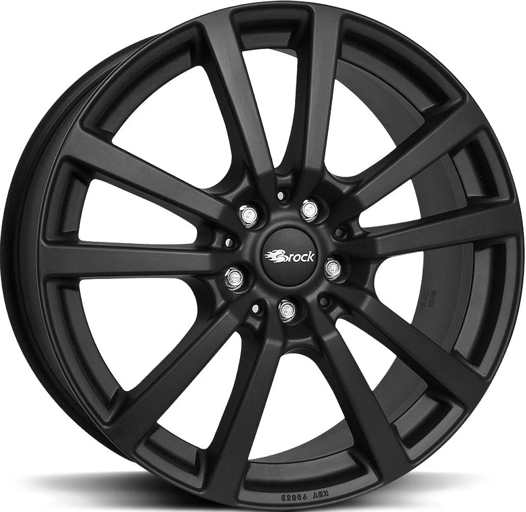Rautamo BROCK RC25T Black Matt 6.5x16 5/127 ET40
