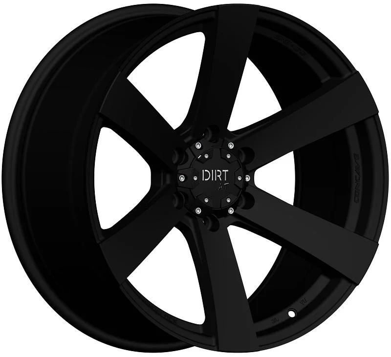 Statusfälgar D91 Flatblack 8.5x17 6/139,7 ET18