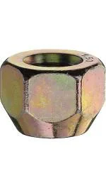 Mutter Öppen Zink Plated 12x1,25x16 21mm skalle (727)