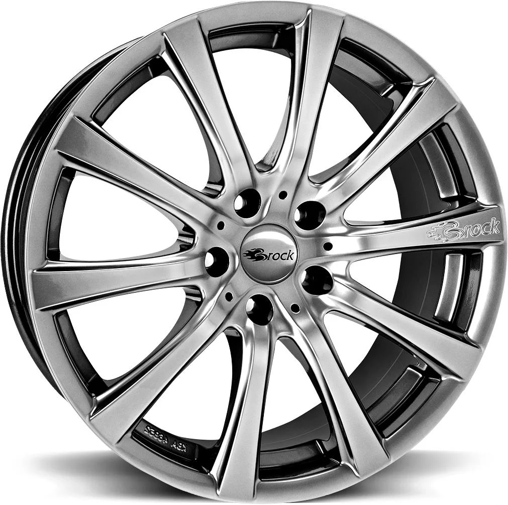 Rautamo BROCK B21 Chrome Silver 9x18 5/112 ET21