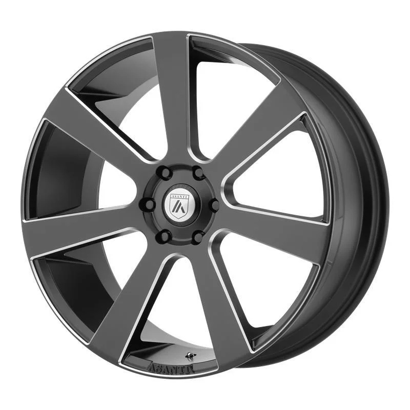 Statusfälgar AB15 Satin Black Milled 9x24 6/139,7 ET15