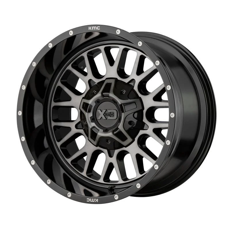 Statusfälgar XD842 Gloss Black Gray Tint 10x20 6/135/139,7 ET-18
