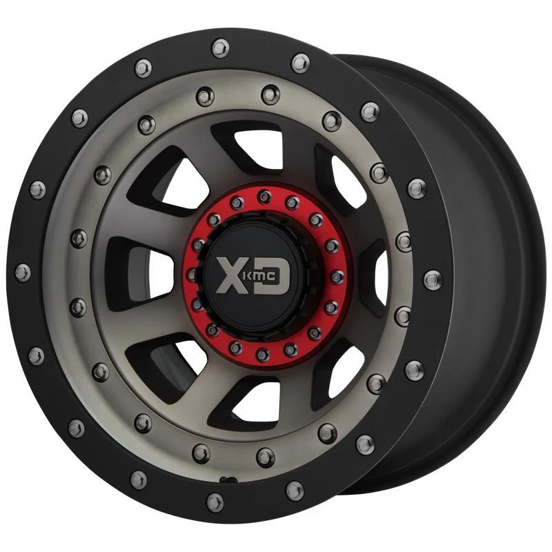 Statusfälgar XD137 Satin Black Dark Tint 9x17 5/127/139,7 ET-12