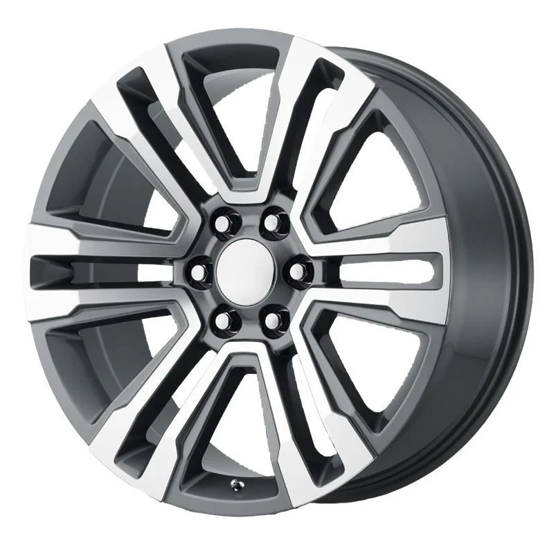Statusfälgar PR182 Gunmetal Machined 9x22 6/139,7 ET15