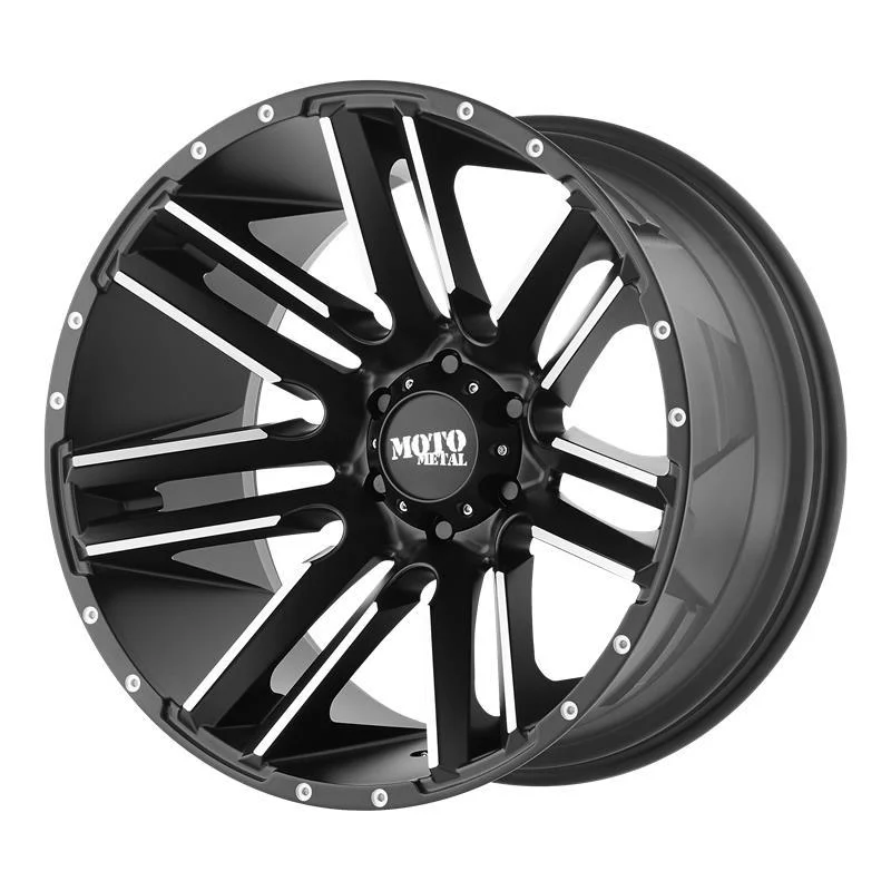 Statusfälgar MO978 Satin Black Machined 9x18 6/139,7 ET18