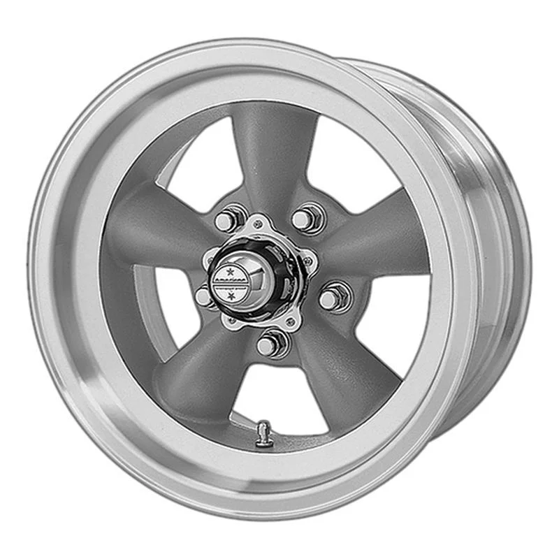 Statusfälgar VN105 Torq Thrust Gray Machined Lip 6x14 5/114,3 ET-2
