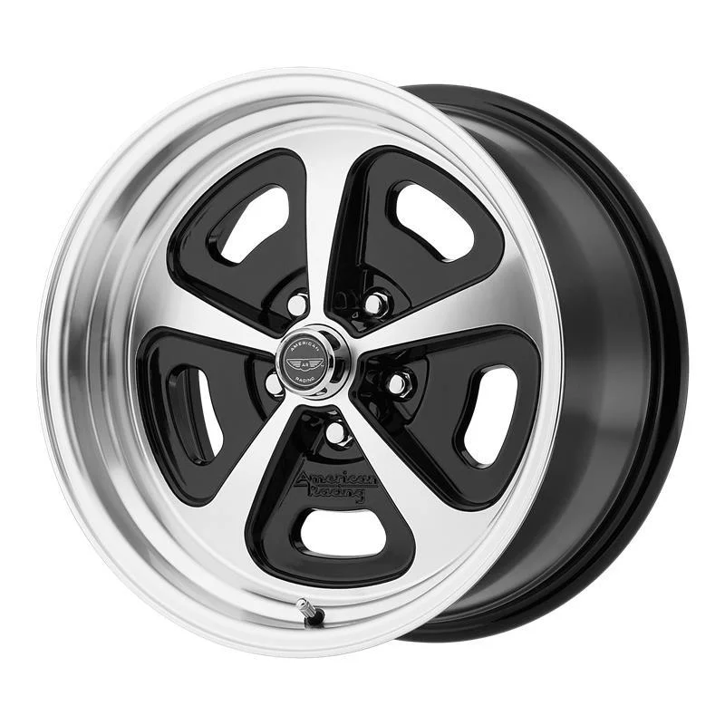Statusfälgar VN501 Gloss Black Machined 8x17 5/114,3 ET0