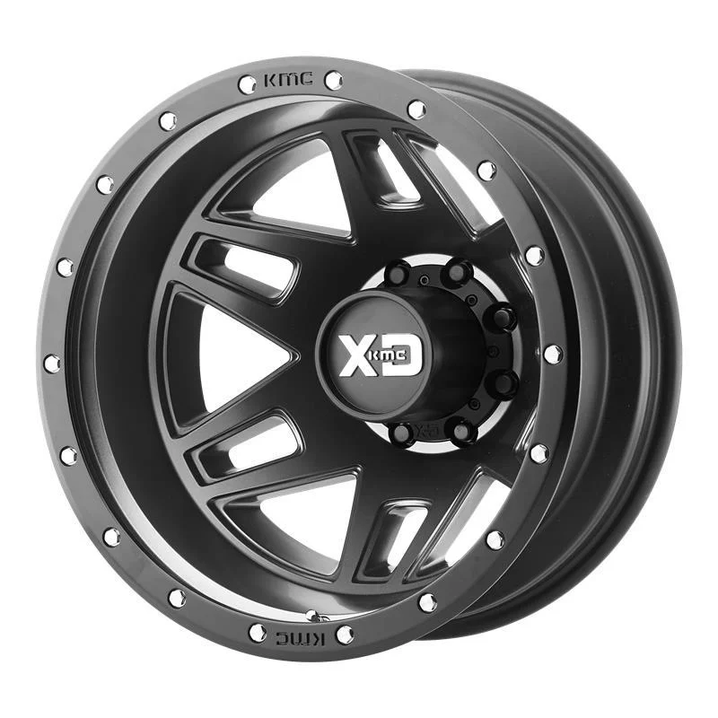 Statusfälgar XD130 Satin Black With Reinforcing Ring 6.5x17 8/200 ET-155