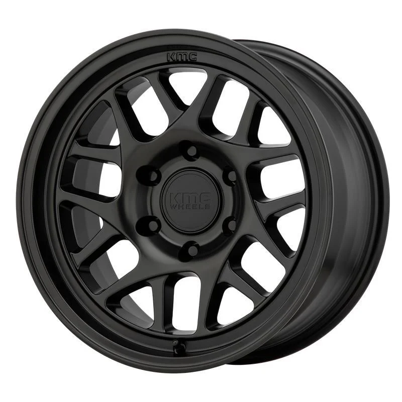 Statusfälgar KM717 Satin Black 8x16 6/139,7 ET0