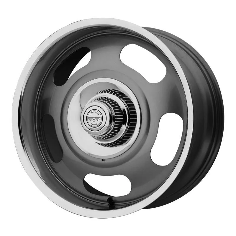 Statusfälgar VN506 Mag Gray Center Polished Lip 8x20 5/120,65/127 ET0