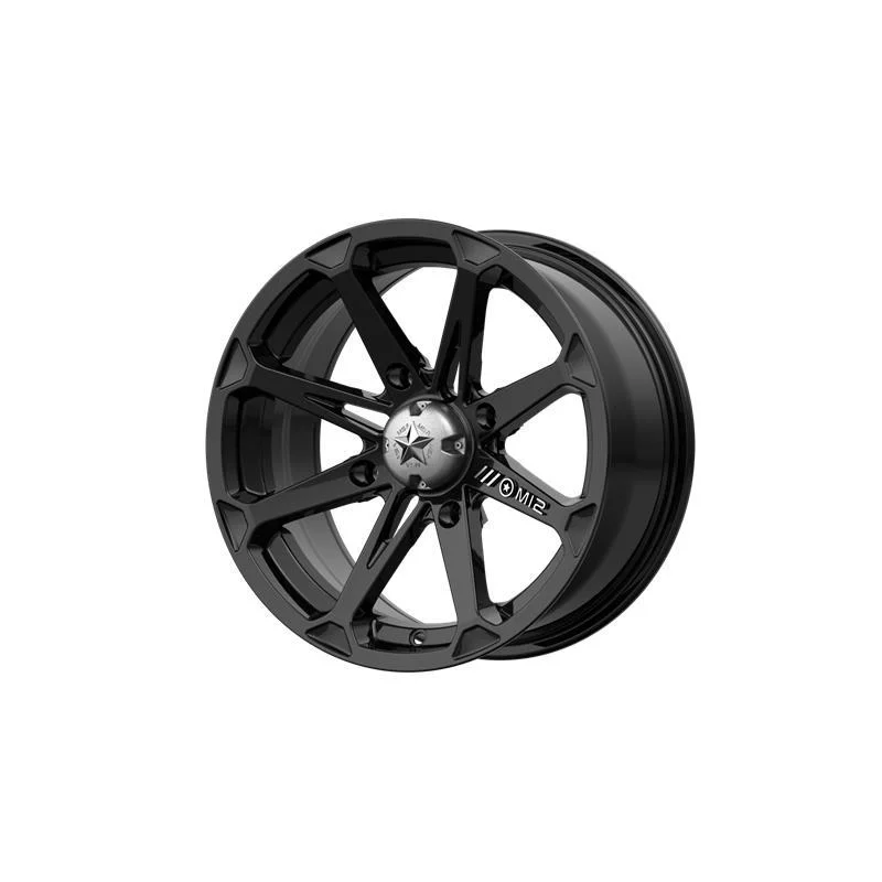 Statusfälgar MA12 Gloss Black 7x14 4/156 ET10