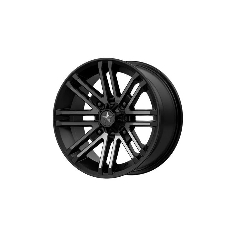 Statusfälgar MA40 Satin Black Titanium Tint 7x14 4/156 ET10