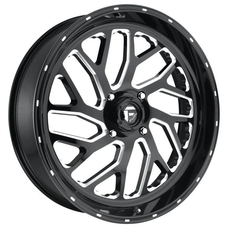 Statusfälgar FV581 GLOSS BLACK MILLED 7x16 4/156 ET13