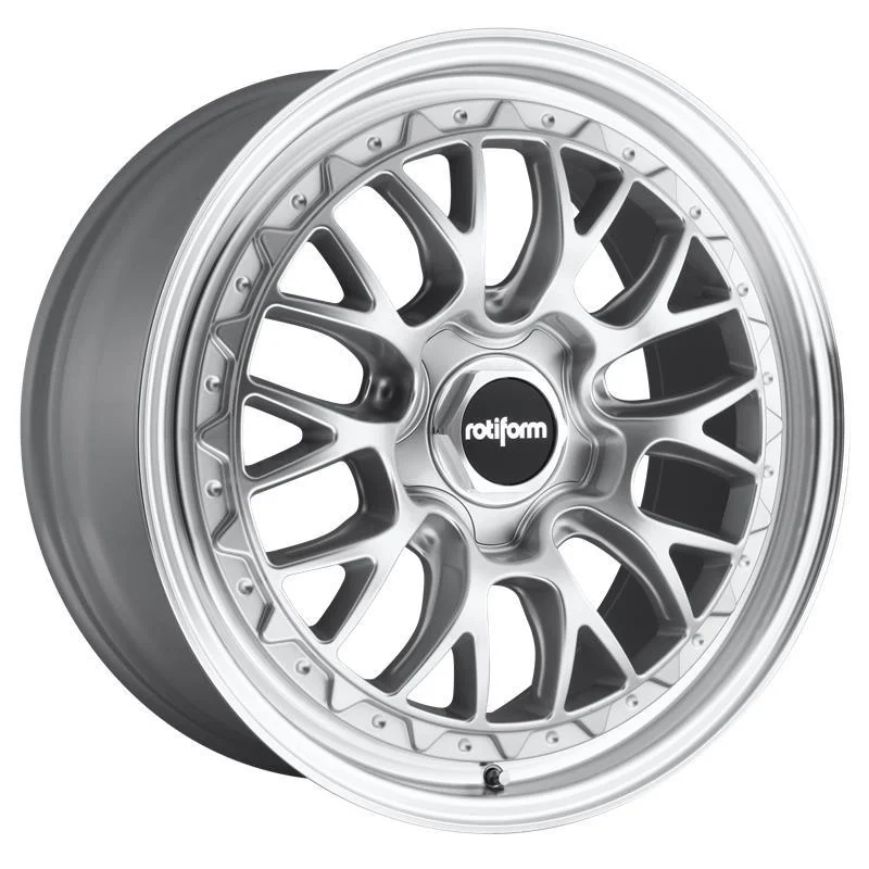 Statusfälgar RC155 GLOSS SILVER MACHINED 8.5x19 5/112 ET45