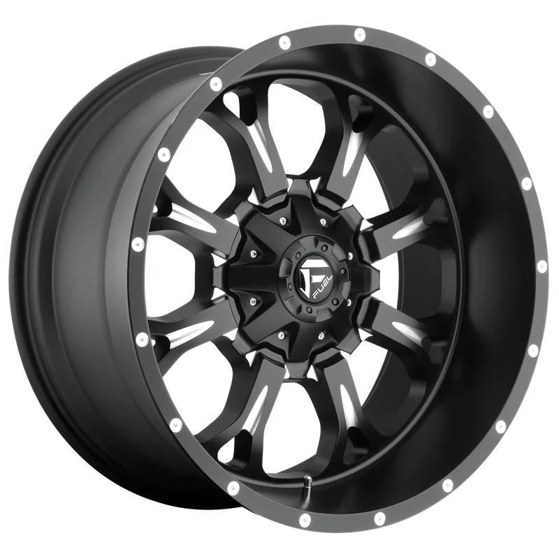 Statusfälgar FC517 MATTE BLACK MILLED 10x20 8/165,1 ET-24