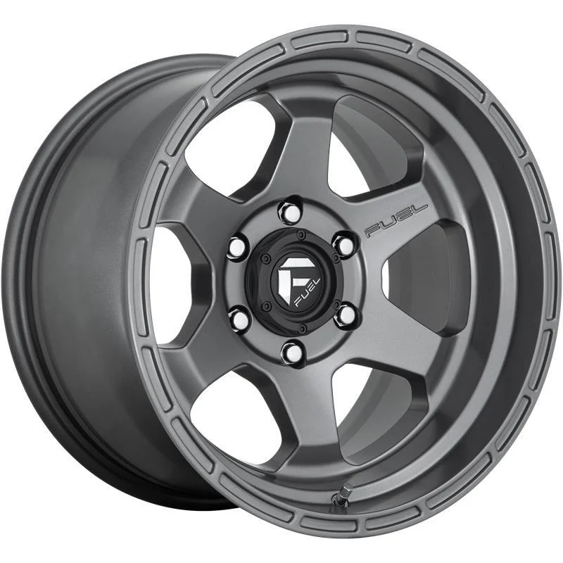 Statusfälgar FC665 MATTE GUN METAL 9x17 6/139,7 ET-12