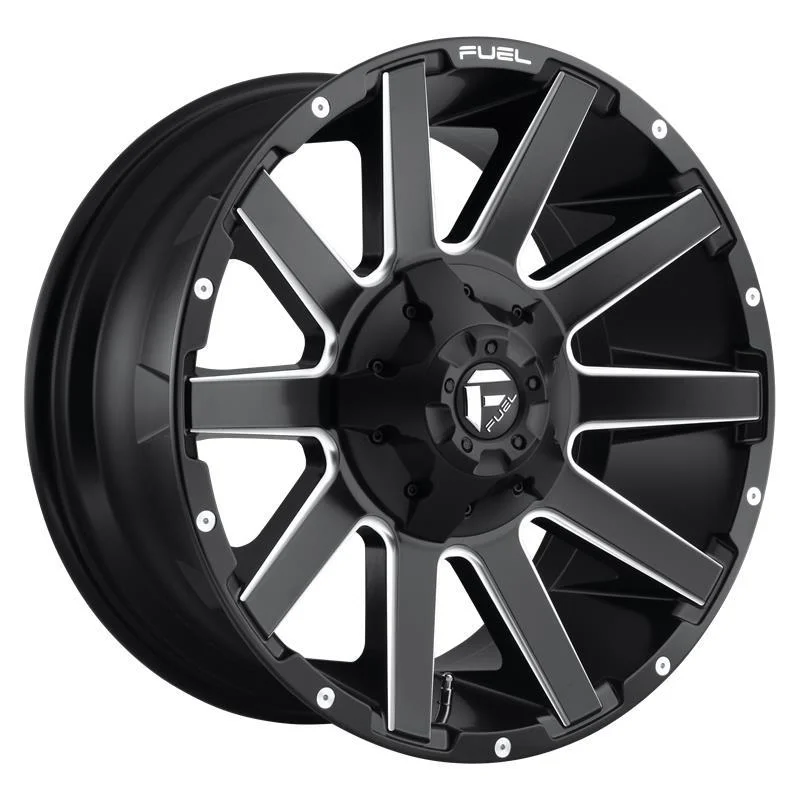 Statusfälgar FC616 MATTE BLACK MILLED 9x20 6/135/139,7 ET20