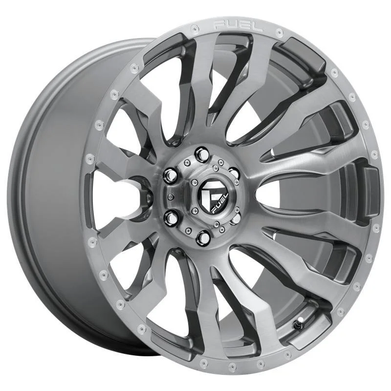 Statusfälgar FC693 BRUSHED GUN METAL TINTED CLEAR 8.3x20 8/200 ET-202