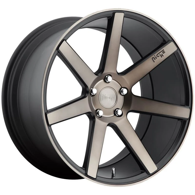 Statusfälgar NC150 MATTE BLACK MACHINED 8x18 5/114,3 ET40