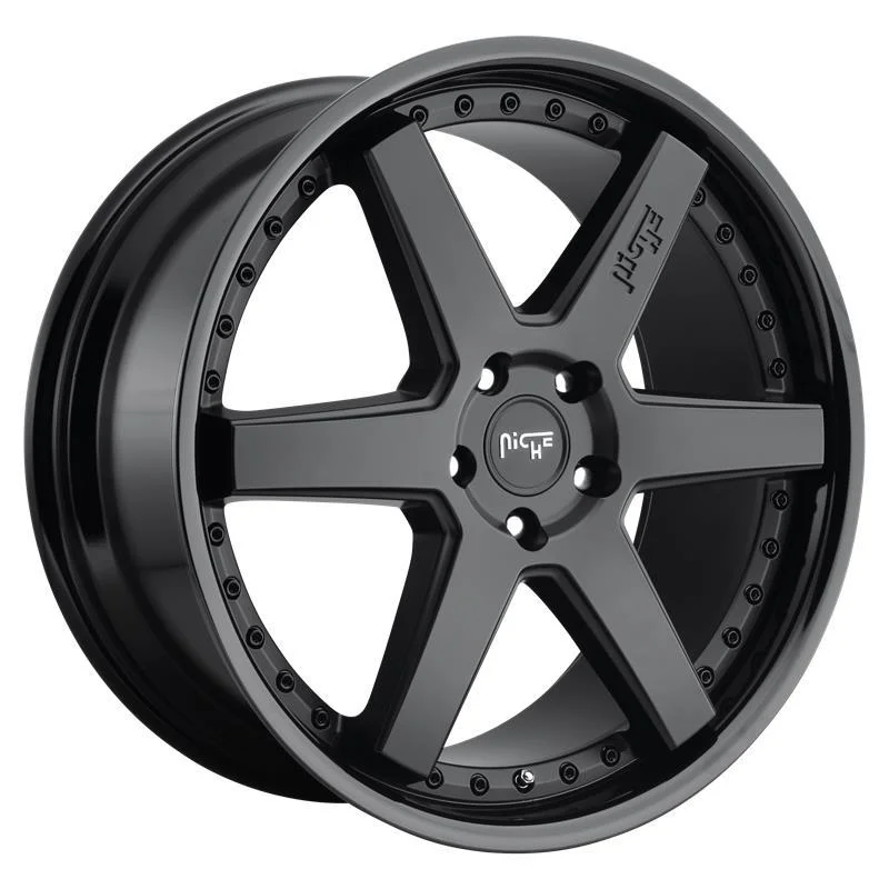 Statusfälgar NC192 GLOSS BLACK MATTE BLACK 8.5x18 5/112 ET42