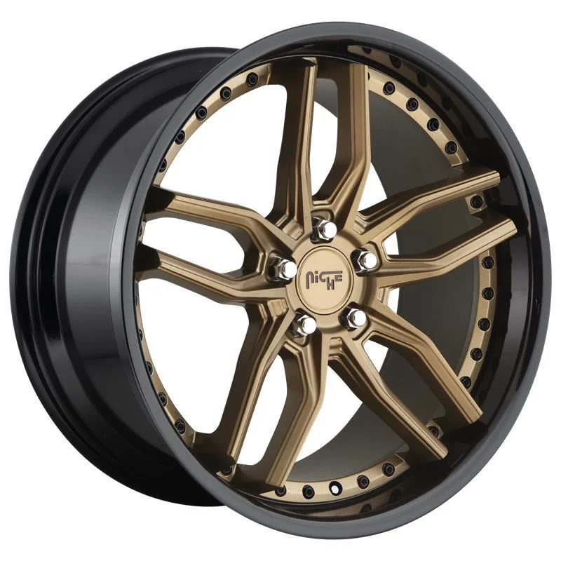 Statusfälgar NC195 MATTE BRONZE BLACK BEAD RING 9x20 5/114,3 ET35