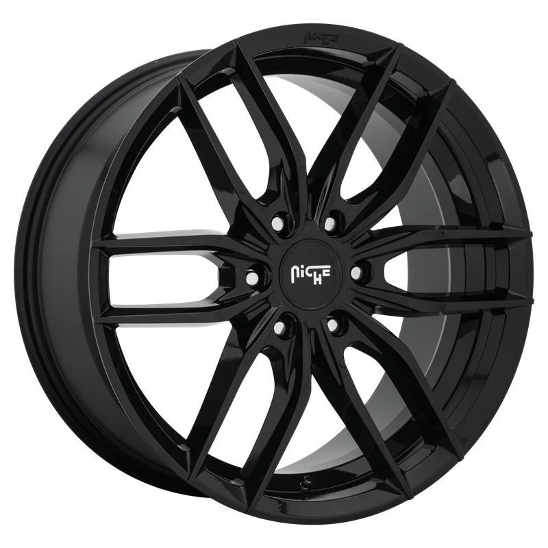 Statusfälgar NC209 GLOSS BLACK 9.5x22 6/135 ET30