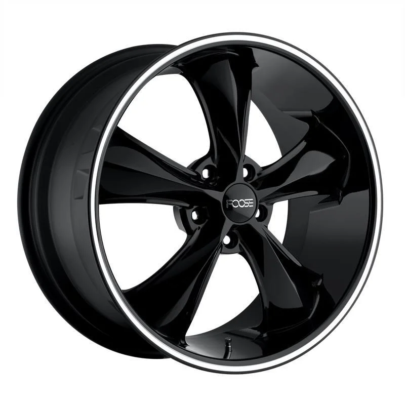 Statusfälgar OC104 GLOSS BLACK MILLED 10x20 5/120,65 ET0