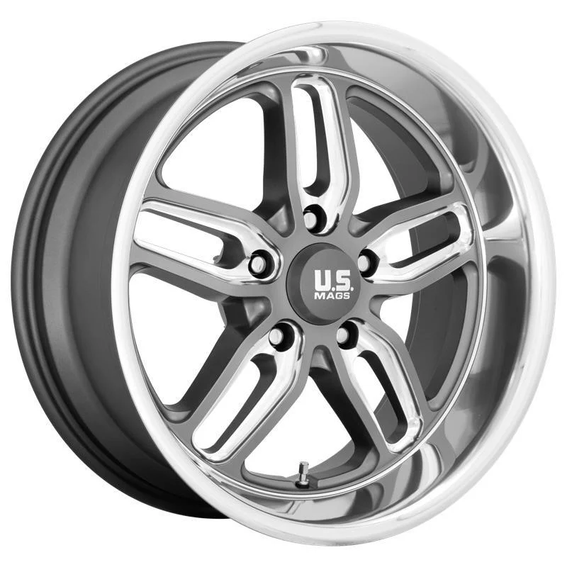 Statusfälgar UC129 MATTE GUN METAL MILLED 8.5x20 5/127 ET7
