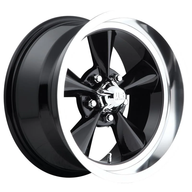 Statusfälgar UC107 GLOSS BLACK 7x15 5/120,65 ET-5