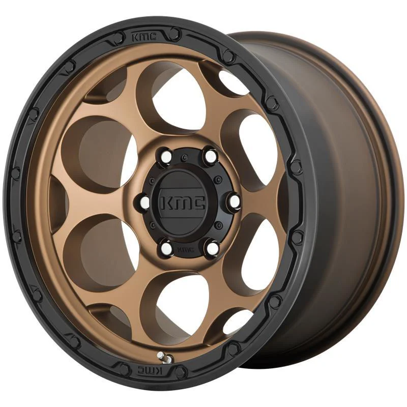 Statusfälgar KM541 Matte Bronze With Black Lip 9x17 6/139,7 ET-12