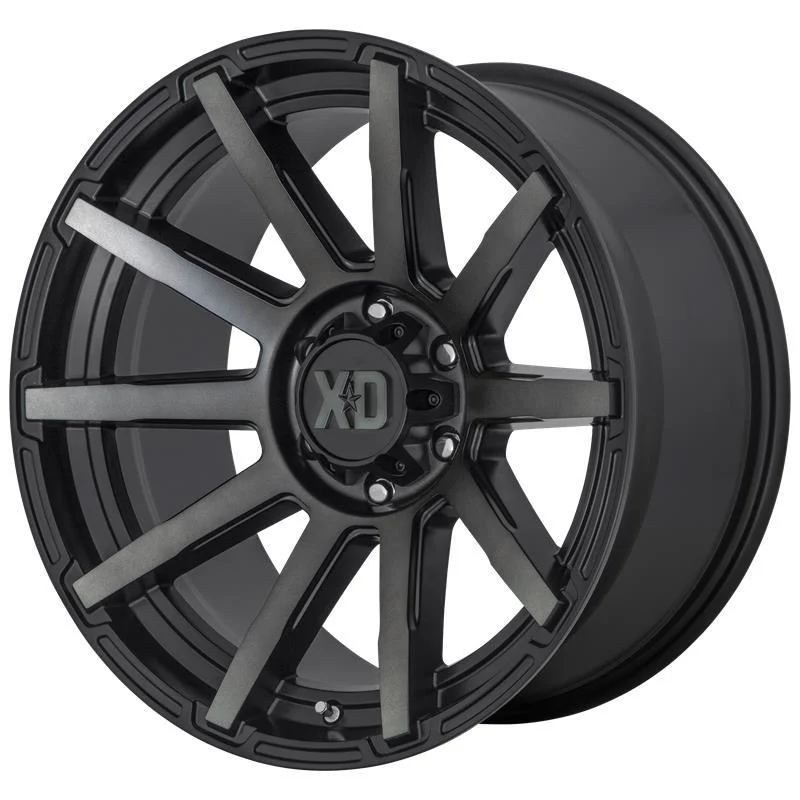 Statusfälgar XD847 Satin Black With Gray Tint 9x20 5/127 ET18