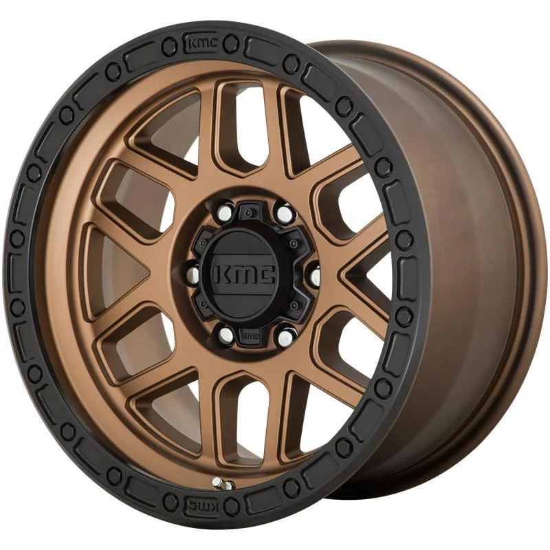 Statusfälgar KM544 Matte Bronze With Black Lip 9x17 6/139,7 ET-12