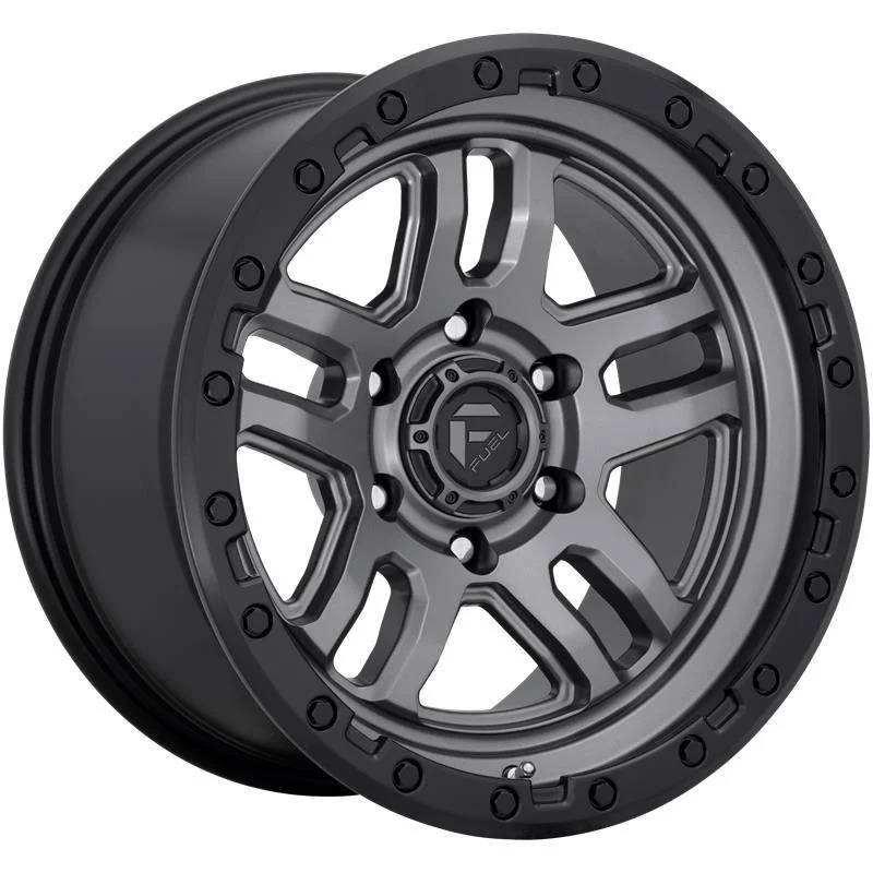 Statusfälgar FC701 MATTE GUN METAL BLACK BEAD RING 9x18 6/139,7 ET1