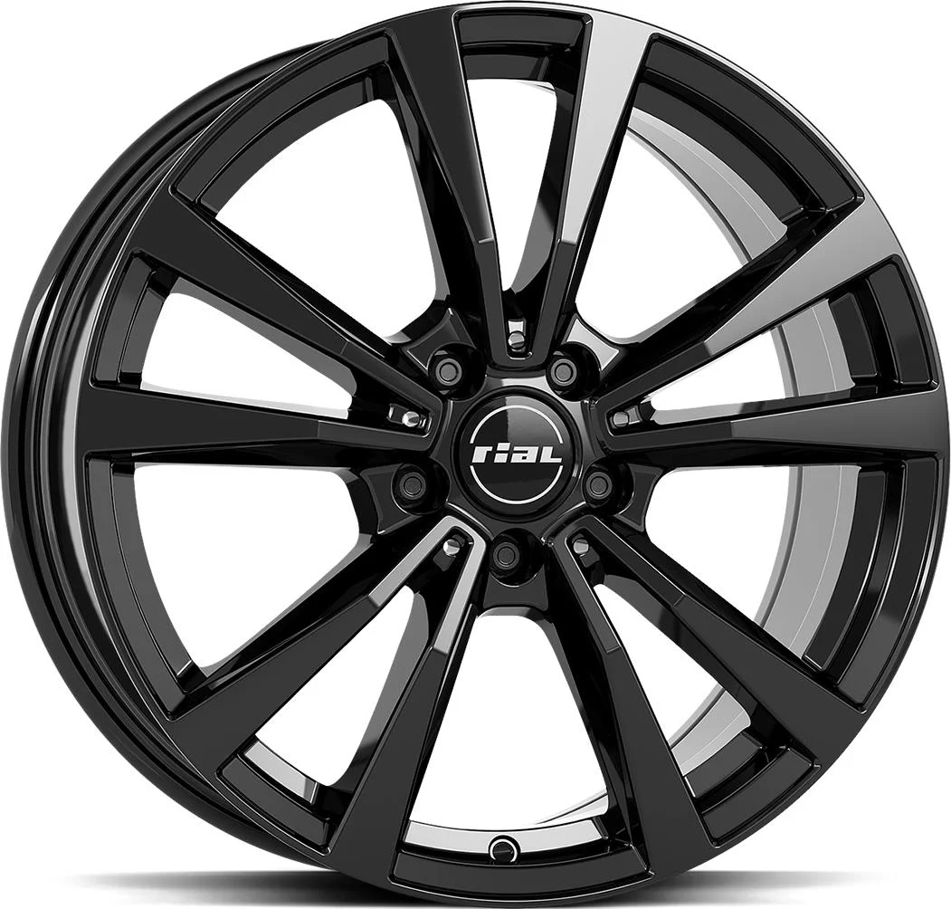 Rautamo RIAL M12 Diam Black 7.5x17 5/112 ET40