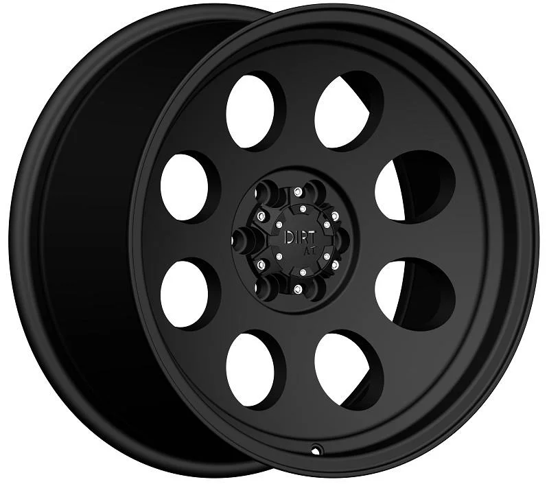 Statusfälgar D14 Flatblack 8x16 6/139,7 ET0