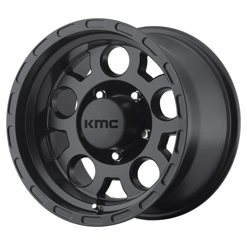 Statusfälgar KM522 Matte Black 9x15 5/139,7 ET-12