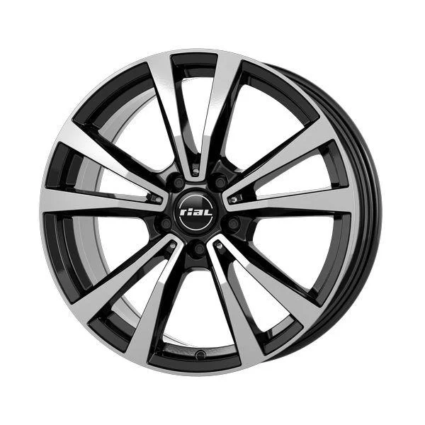 Rautamo RIAL M12 Diam Black Pol 7.5x18 5/112 ET44