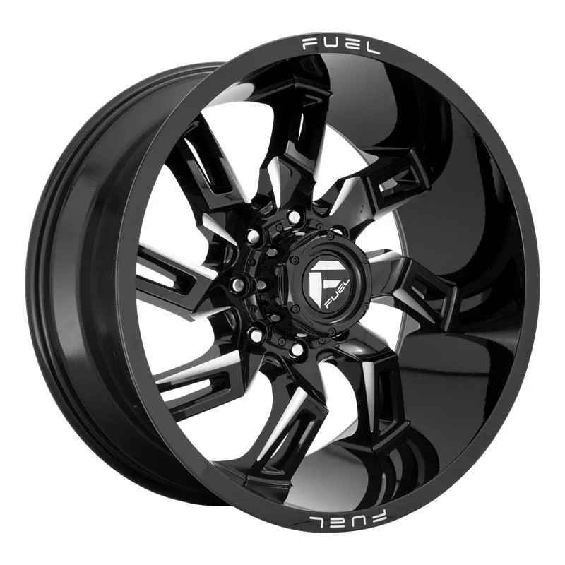 Statusfälgar FC747 Gloss Black Milled 10x22 8/165,1 ET-18